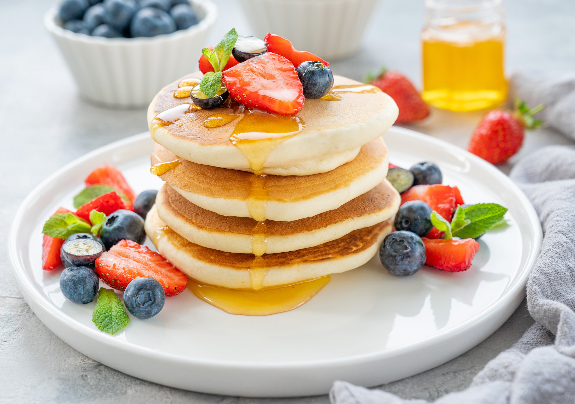 Fluffy Pancakes Recipe - The Secret to Fluffy Pancakes