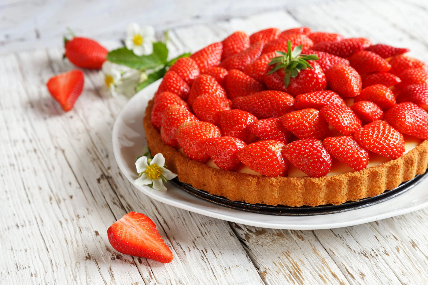 RECETTE DE LA TARTE AUX FRAISES