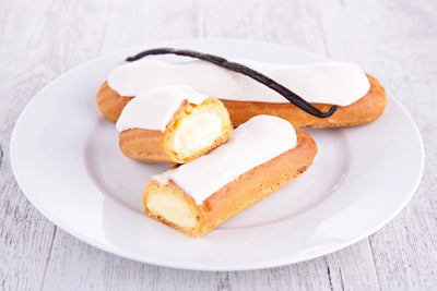 RECIPE FOR VANILLA Eclairs