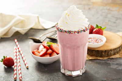 STRAWBERRY MILKSHAKE RECIPE