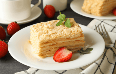 RECIPE FOR MILLE-FEUILLE WITHOUT ICING