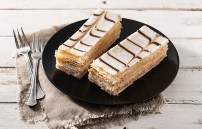 REZEPT FÜR TRADITIONELLES MILLE-FEUILLE