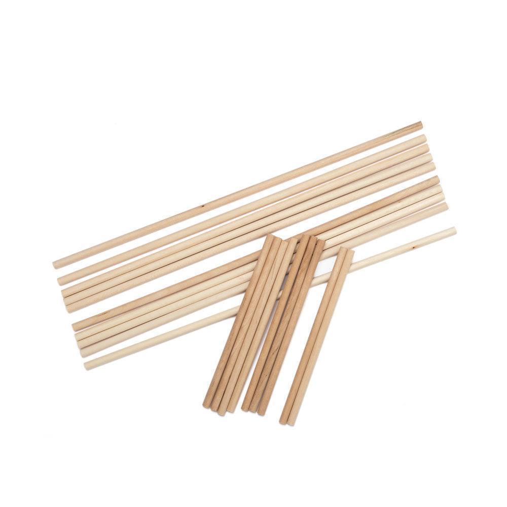 12 Dowels en Bois - DECORA