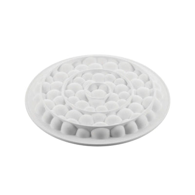 Moule silicone bulles vu du dessus