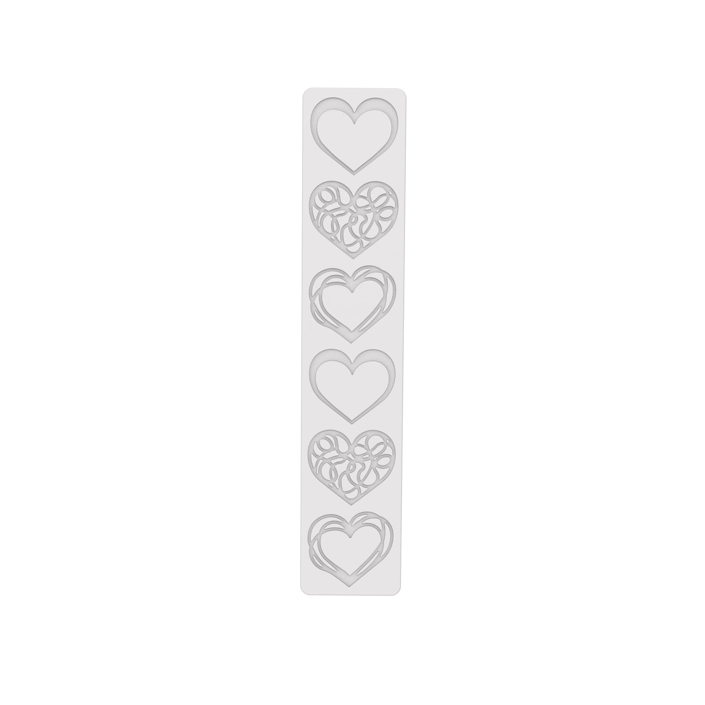Bande Décorative en Silicone Adore Silikomart | Cœurs Élégants pour Pâtisserie Saint Valentin