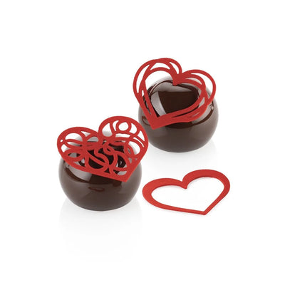 Bande Décorative en Silicone Adore Silikomart | Cœurs Élégants pour Pâtisserie
