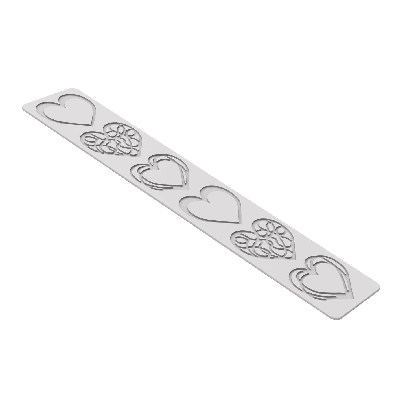 Bande Décorative en Silicone Adore Silikomart | Cœurs Élégants pour Pâtisserie Patissland
