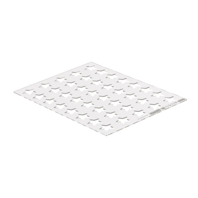 Moule Chablon Étoile Silikomart pour décorations en chocolat 30 mm