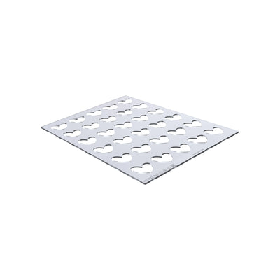 moule cœur chocolat, chablon Silikomart, décoration pâtisserie, tapis silicone coeur
