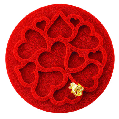 Moule silicone Mini Love Decor en forme de cœur – Silikomart Professional