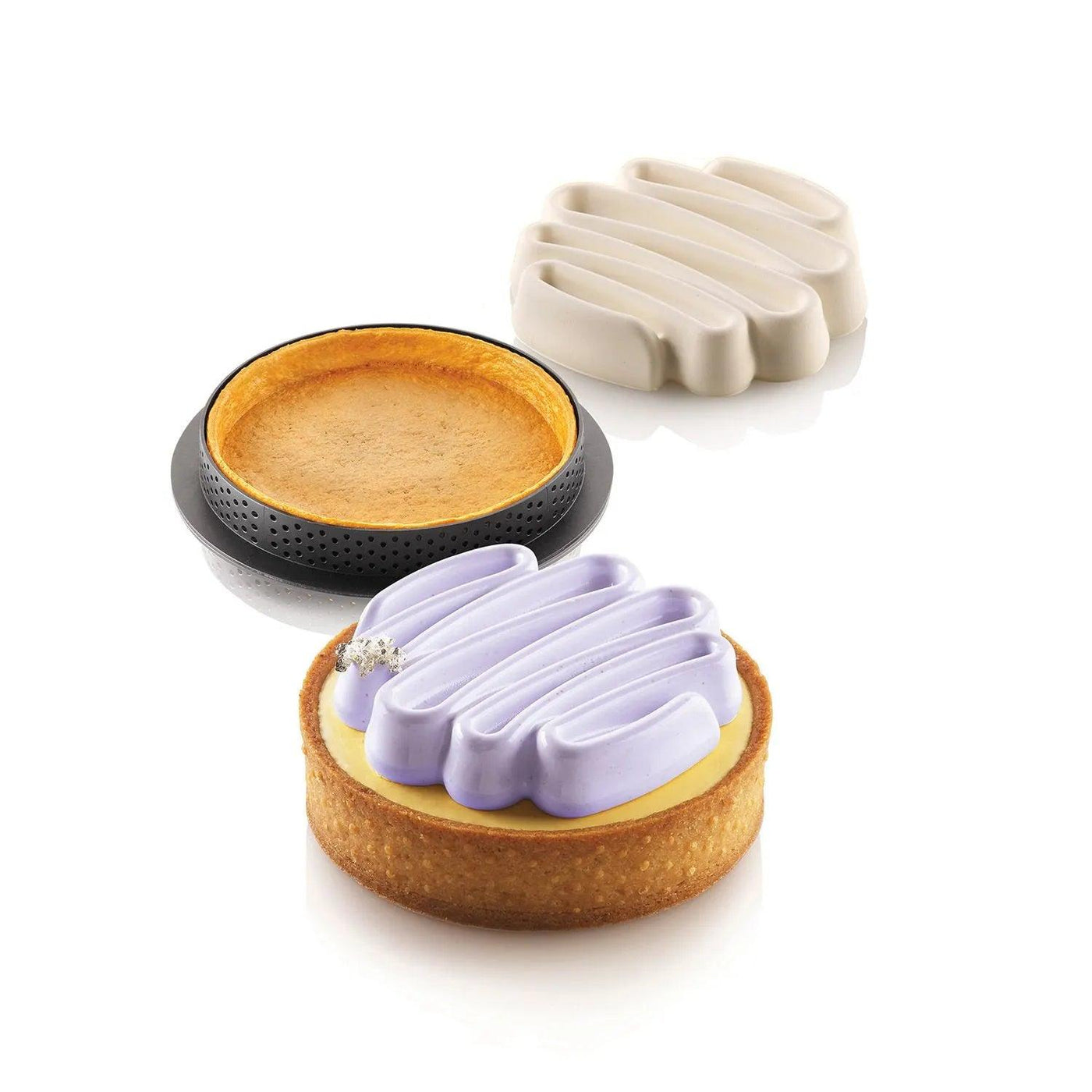 KIT 3D 8 HONORÉ Tartlets ø80mm