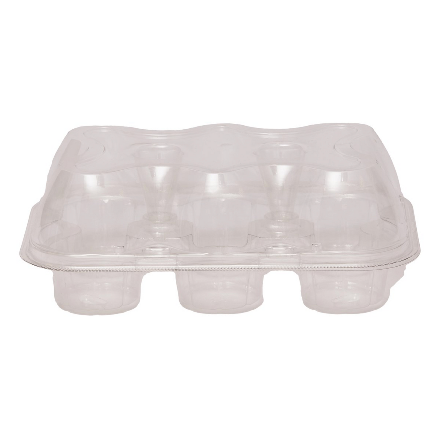 Lot de 3 Boites à Cupcakes - 6 alvéoles