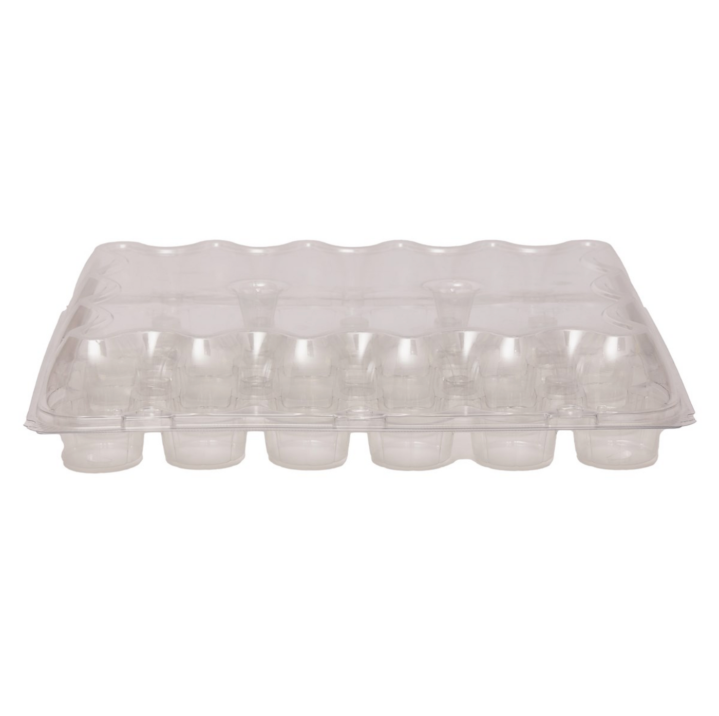 Lot de 3 Boites à Cupcakes - 24 alvéoles