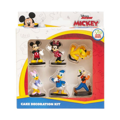 Lot de 6 figurines Disney Mickey et ses amis pour décoration de gâteau – PVC 3 cm