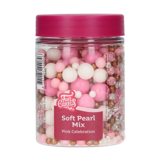 Perlen-Mix Pink Celebration - 80g