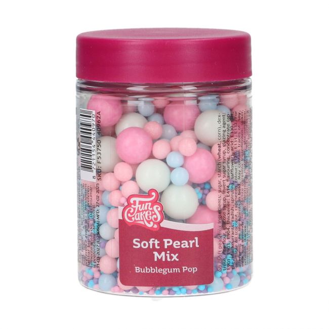 Perlen-Mix Kaugummi-Pop - 80g