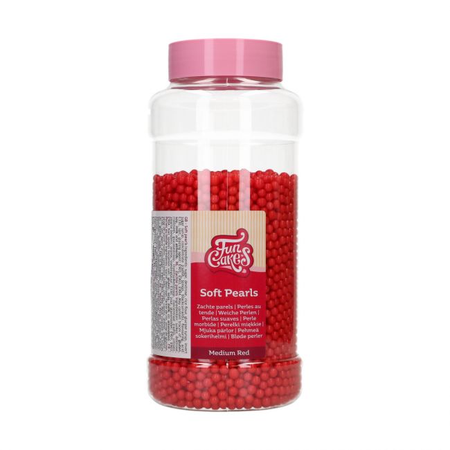 Perles Tendres Rouges - 5 mm - 500g