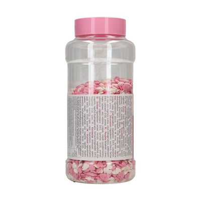 Sprinkles FunCakes Cœurs Roses et Blancs 450 g