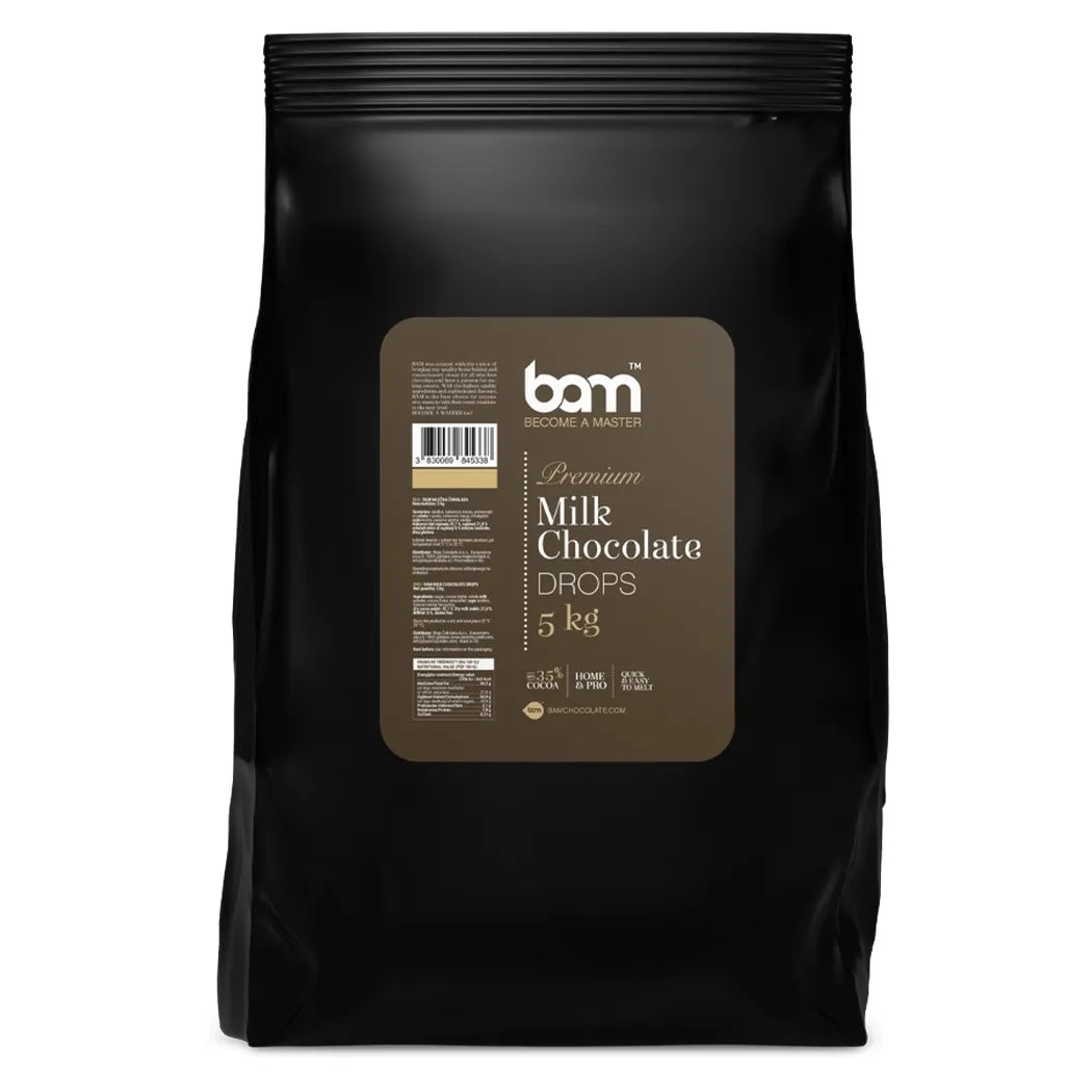 Pistolen Schokolade Milch 35% - 5kg