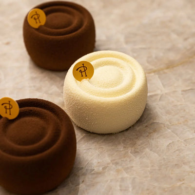 Moule silicone Aura PX43119 Pavoni Pierre Hermé pour entremets individuels Ø70x40 mm