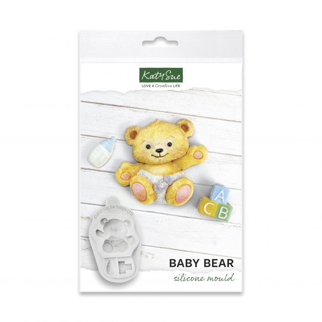 Moule Katy Sue - Baby Bear & Bottle