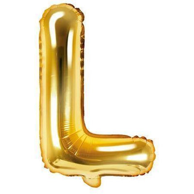 Ballon Lettre Gold - 35 cm - PARTY DECO