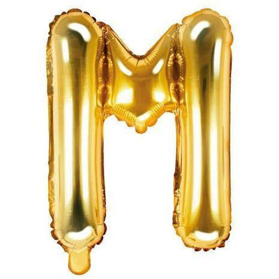 Ballon Lettre Gold - 35 cm - PARTY DECO