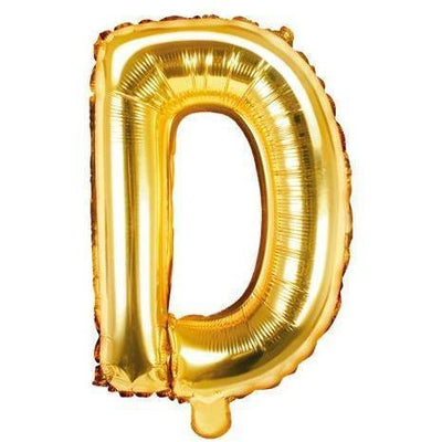 Ballon Lettre Gold - 35 cm - PARTY DECO