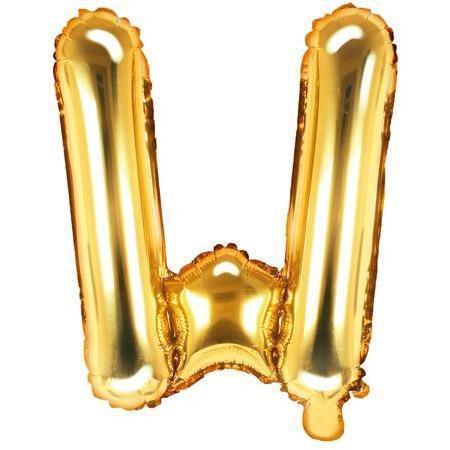 Ballon Lettre Gold - 35 cm - PARTY DECO