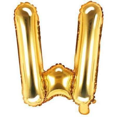 Ballon Lettre Gold - 35 cm - PARTY DECO