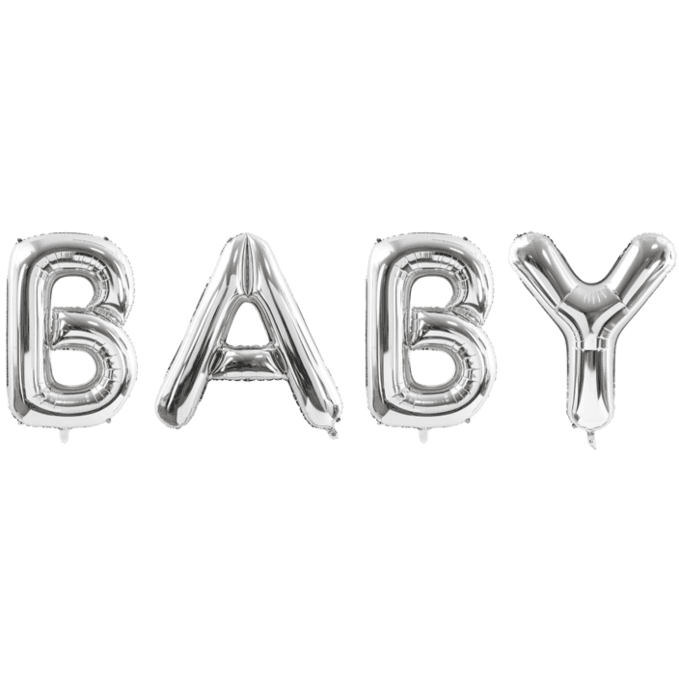 Ballons Aluminium Silver - BABY - PARTY DECO