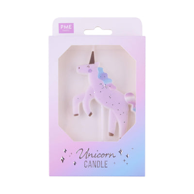 Bougie Topper - Licorne - PME