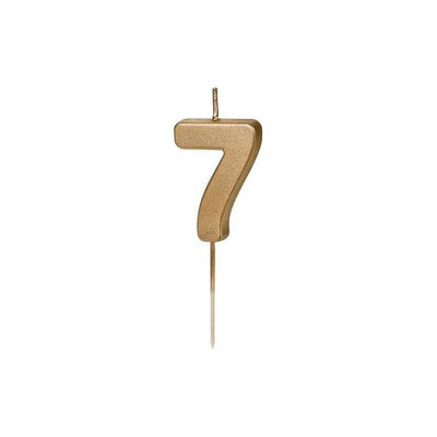 Candle - Gold Number - Variants available