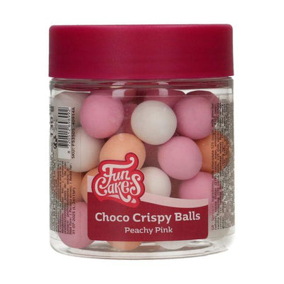 Boules Choco XXL - Peachy Pink 130g - FUN CAKES