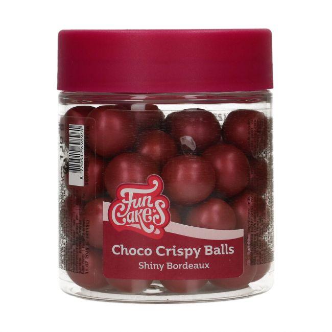 Boules Choco XXL - Shiny Bordeaux 130g - FUN CAKES