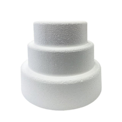 Cake Dummy - Bord Arrondi - (Choisir le diamètre) - POLYSTYRÈNE