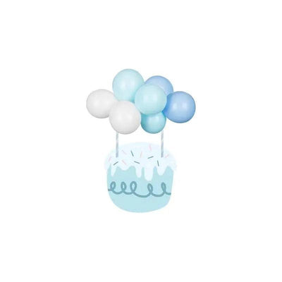 Cake Topper Ballon - Baby Blue - PARTY DECO