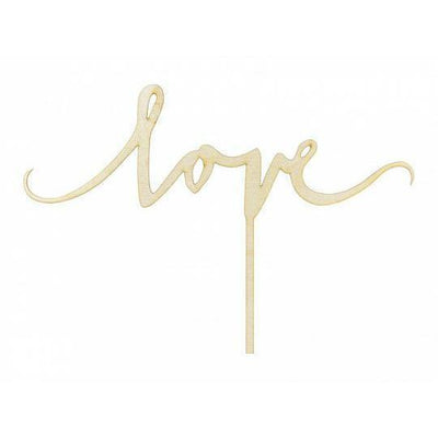 Cake Topper Love - PARTY DECO