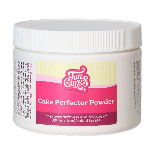 FunCakes Cake Perfector Powder 250 g émulsifiant pâtisserie sans gluten