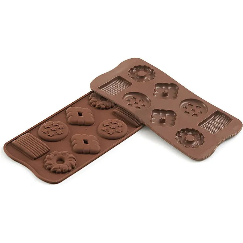 Chocolate mold - CHOCO BISCUITS