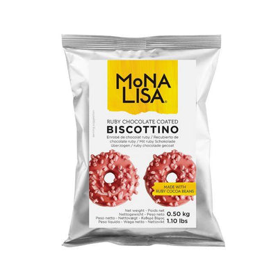 Chocolat Biscottino - Ruby 500g - MONA LISA