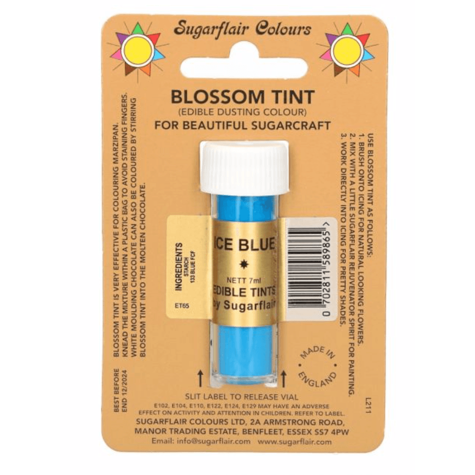 Colorant en Poudre Ice BlueI SUGARFLAIR I Patiss'land 