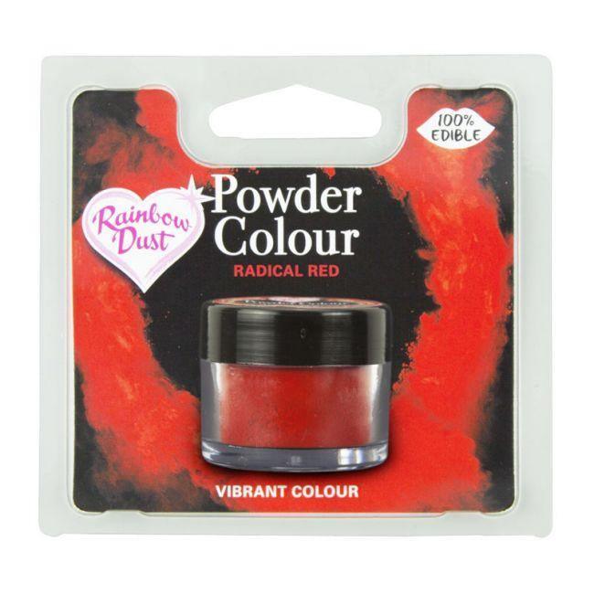 Colorant en poudre - Rouge éclatantI Rainbow Dust I Patiss'land 