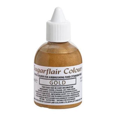 Colorant Liquide Airbrush - Gold - 60ml - RAINBOW DUST