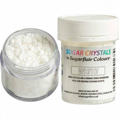 Cristaux de Sucre Blanc - 40g - SUGARFLAIR