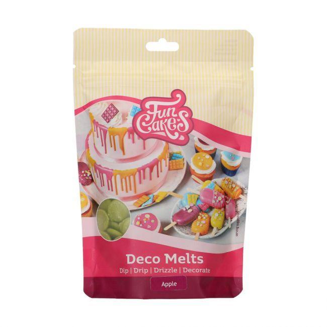 Déco Melts 250g - Goût Pomme Verte - FUN CAKES