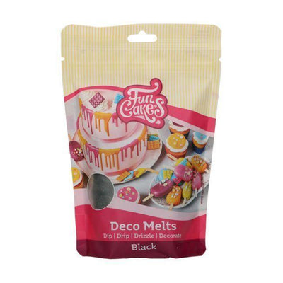 Déco Melts 250g Noir - FUN CAKES