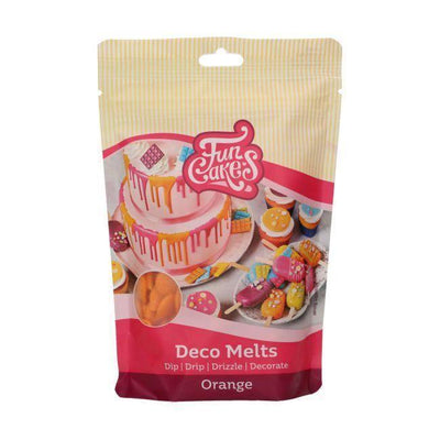 Déco Melts 250g Orange - FUN CAKES