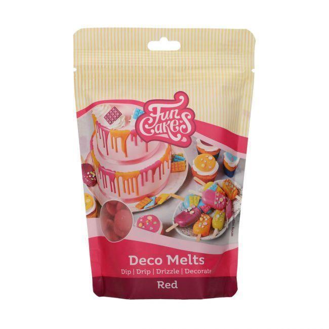 Déco Melts 250g Red - FUN CAKES