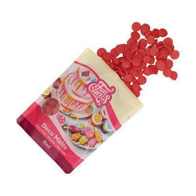 Déco Melts 250g Red - FUN CAKES